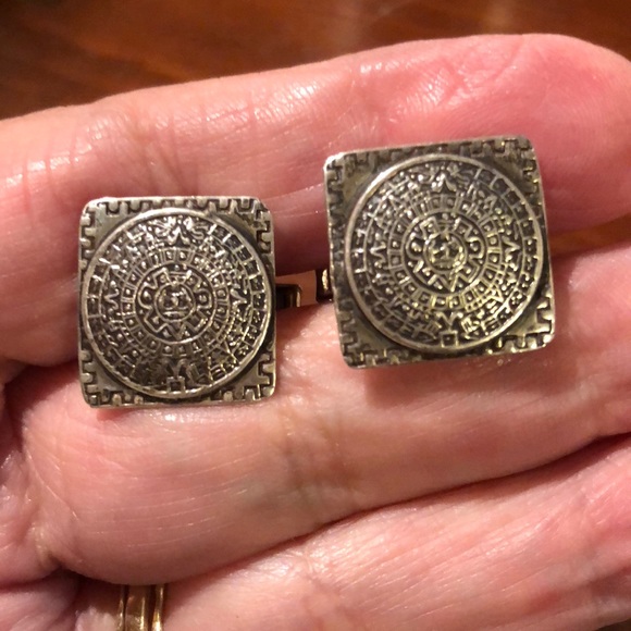 Gorgeous sterling SILVER Cufflinks - Picture 4 of 5